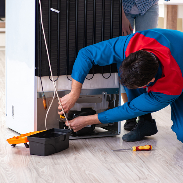 how much do you charge for refrigerator repair services in Laingsburg